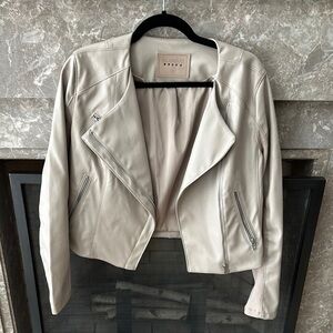 Blank NYC Women's Trench Vegan Leather Jacket